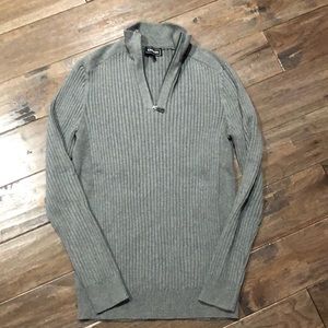 Express half zip sweater